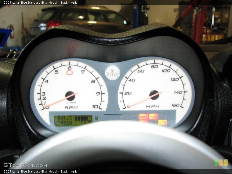 Black Interior Gauges for the 2005 Lotus Elise  #6706746