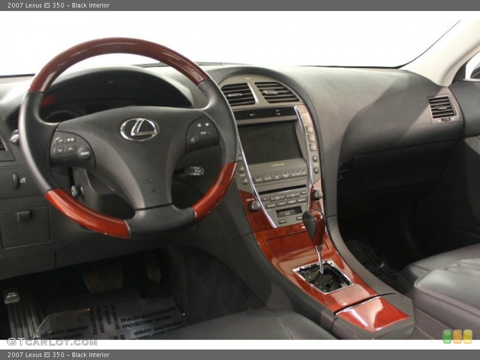 Black Interior Dashboard for the 2007 Lexus ES 350 #67068156