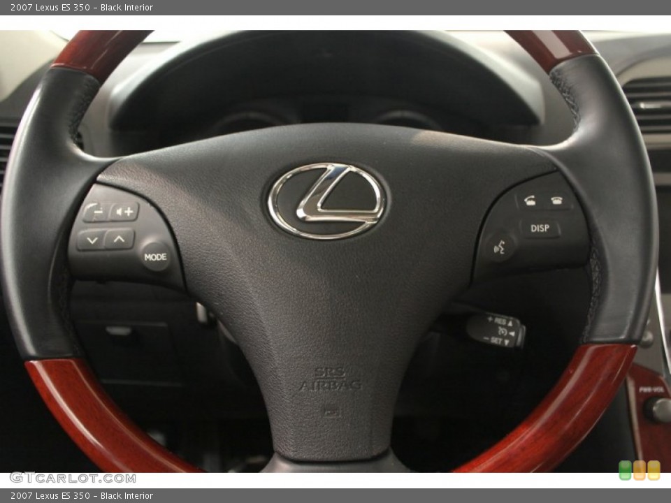 Black Interior Steering Wheel for the 2007 Lexus ES 350 #67068162