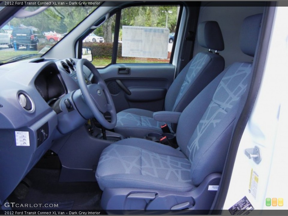Dark Grey Interior Photo for the 2012 Ford Transit Connect XL Van #67070671