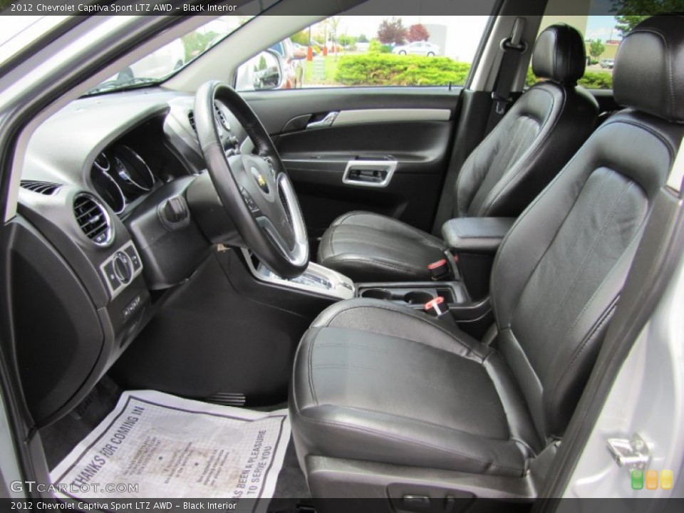 Black Interior Photo for the 2012 Chevrolet Captiva Sport LTZ AWD #67070906