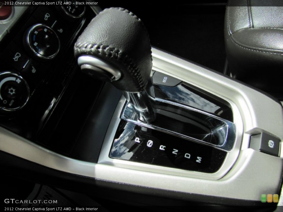 Black Interior Transmission for the 2012 Chevrolet Captiva Sport LTZ AWD #67070987