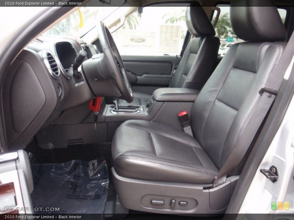 Black Interior Photo for the 2010 Ford Explorer Limited #67071824