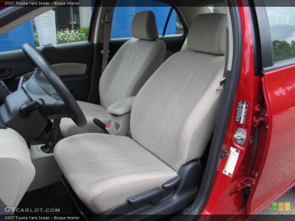 Bisque 2007 Toyota Yaris Interiors
