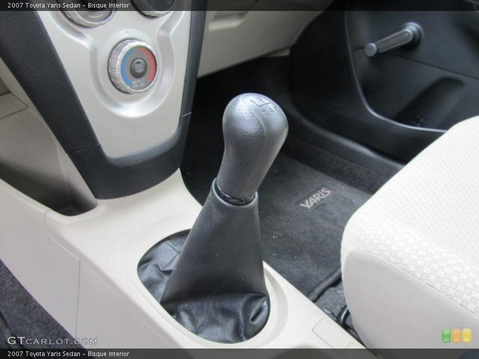 Bisque Interior Transmission for the 2007 Toyota Yaris Sedan #67073075