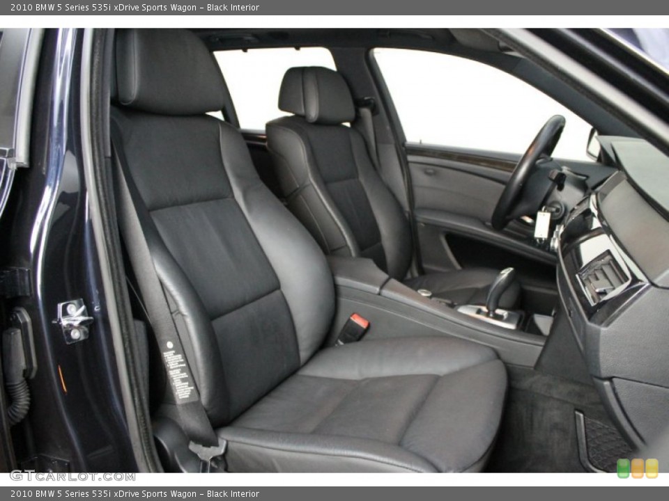 Black Interior Photo for the 2010 BMW 5 Series 535i xDrive Sports Wagon #67074529