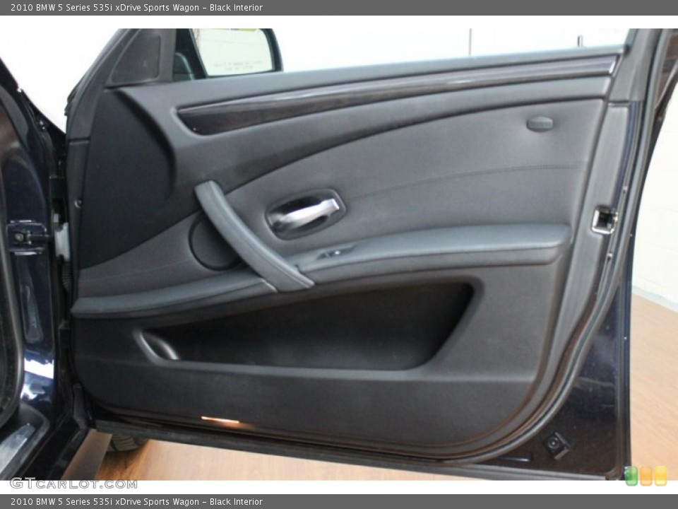 Black Interior Door Panel for the 2010 BMW 5 Series 535i xDrive Sports Wagon #67074649