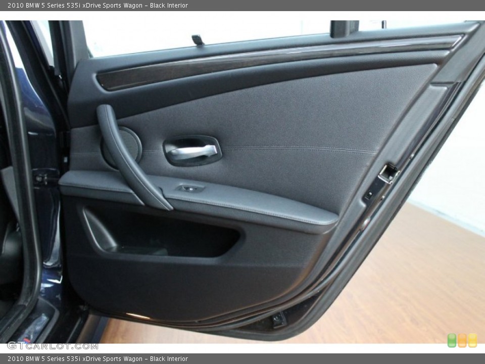 Black Interior Door Panel for the 2010 BMW 5 Series 535i xDrive Sports Wagon #67074658