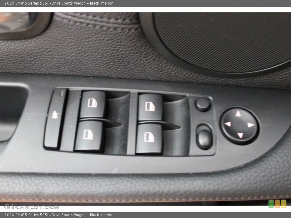 Black Interior Controls for the 2010 BMW 5 Series 535i xDrive Sports Wagon #67074715