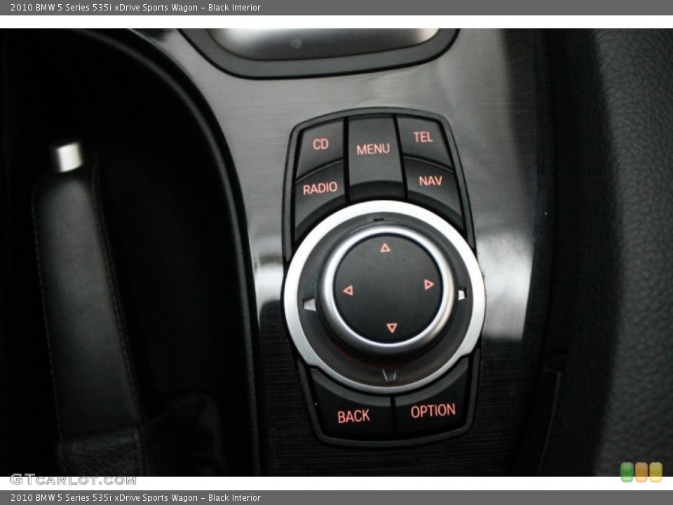 Black Interior Controls for the 2010 BMW 5 Series 535i xDrive Sports Wagon #67074730