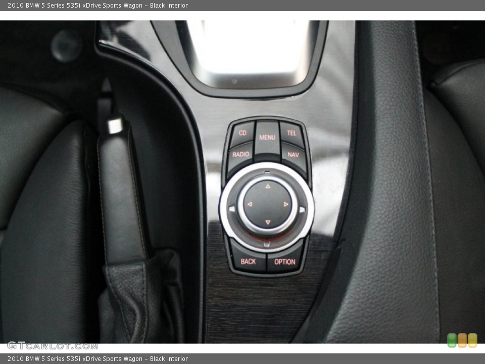 Black Interior Controls for the 2010 BMW 5 Series 535i xDrive Sports Wagon #67074784