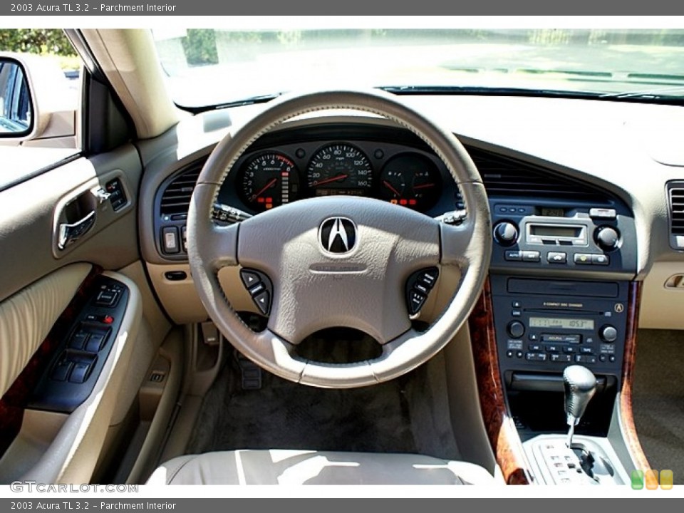 Parchment Interior Steering Wheel for the 2003 Acura TL 3.2 #67077460