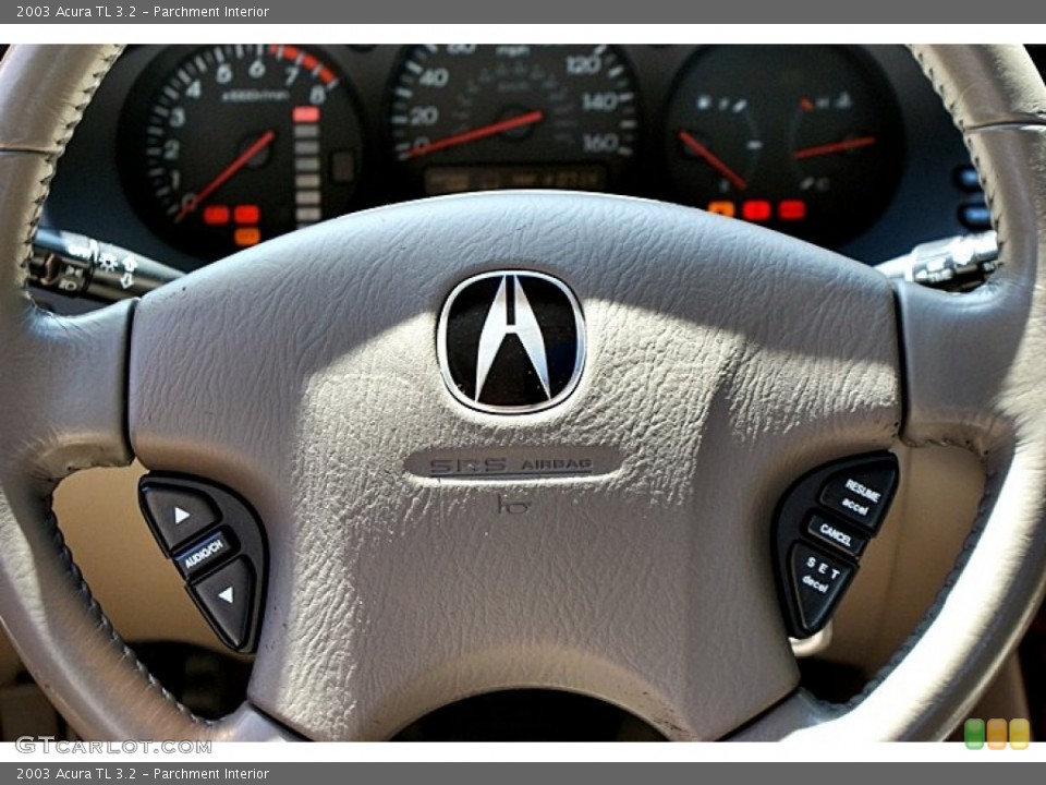 Parchment Interior Steering Wheel for the 2003 Acura TL 3.2 #67077469
