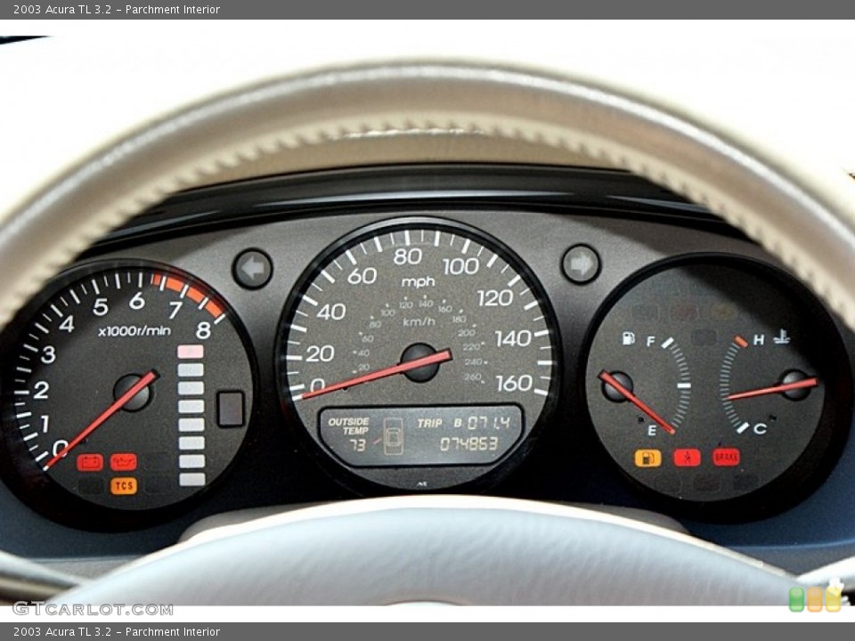 Parchment Interior Gauges for the 2003 Acura TL 3.2 #67077478