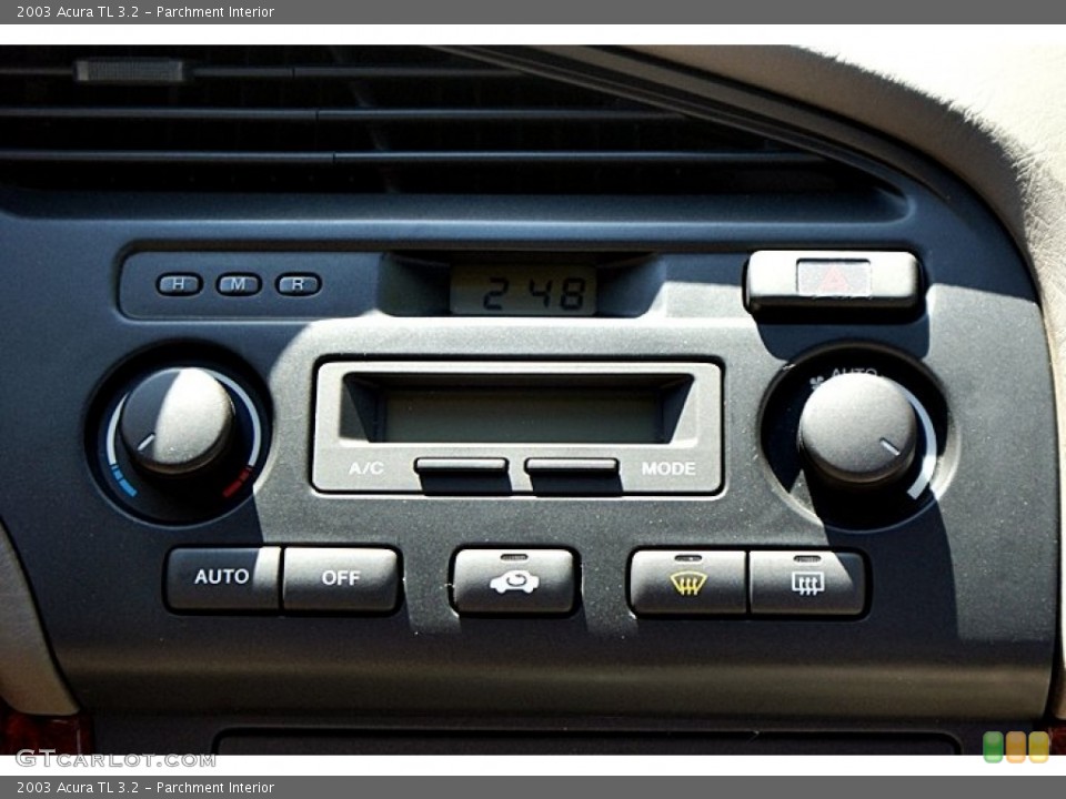 Parchment Interior Controls for the 2003 Acura TL 3.2 #67077553