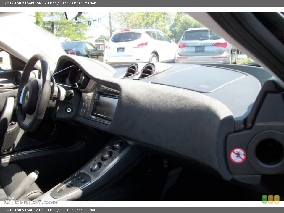 Ebony Black Leather Interior Dashboard for the 2012 Lotus Evora 2+2 #67081465