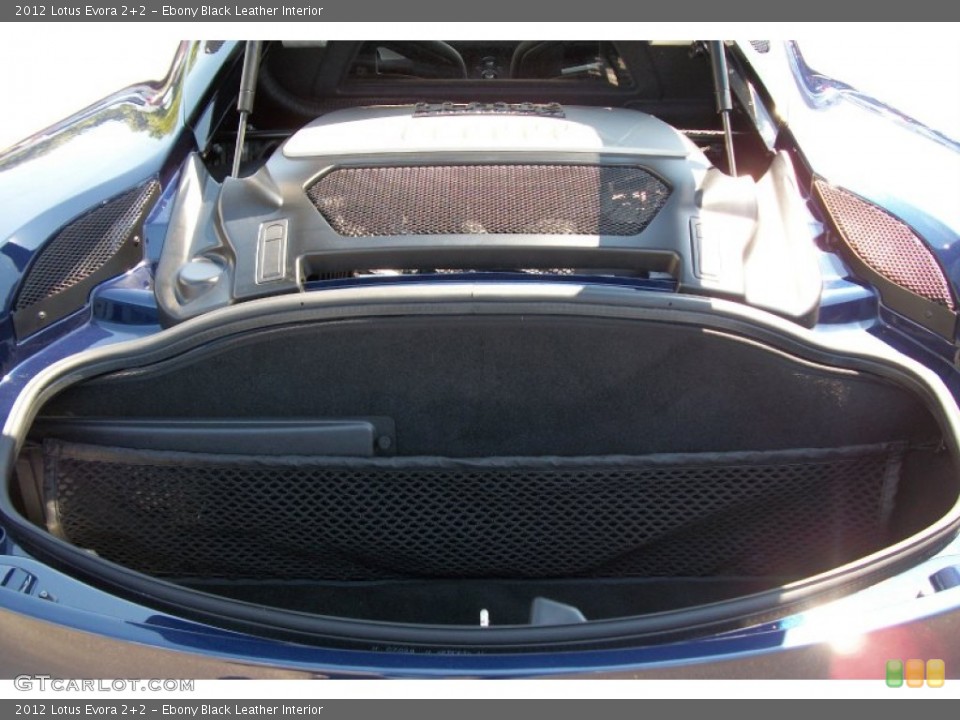 Ebony Black Leather Interior Trunk for the 2012 Lotus Evora 2+2 #67081482