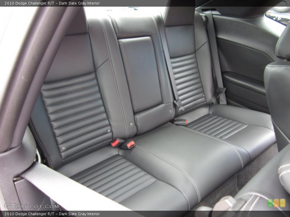 Dark Slate Gray Interior Rear Seat for the 2010 Dodge Challenger R/T #67081771