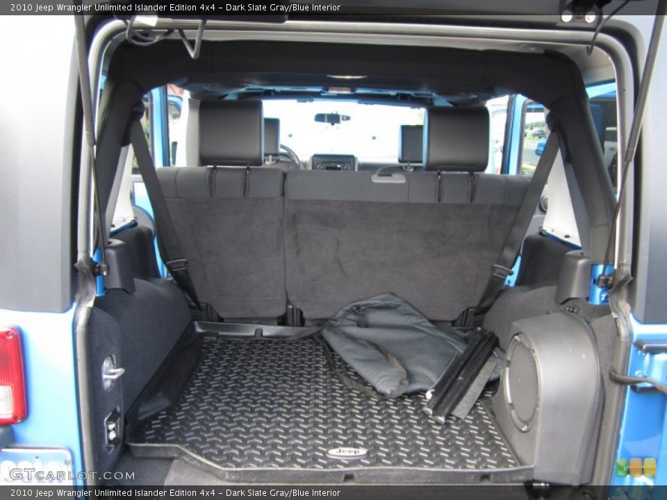 Dark Slate Gray/Blue Interior Trunk for the 2010 Jeep Wrangler Unlimited Islander Edition 4x4 #67082317
