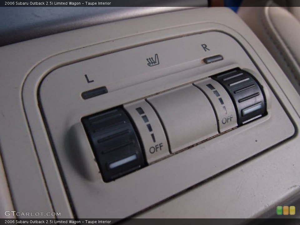 Taupe Interior Controls for the 2006 Subaru Outback 2.5i Limited Wagon #67083304