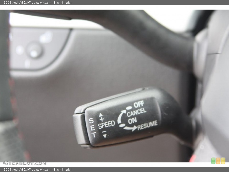 Black Interior Controls for the 2008 Audi A4 2.0T quattro Avant #67085524