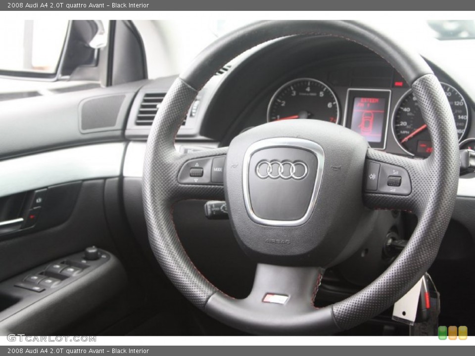 Black Interior Steering Wheel for the 2008 Audi A4 2.0T quattro Avant #67085587