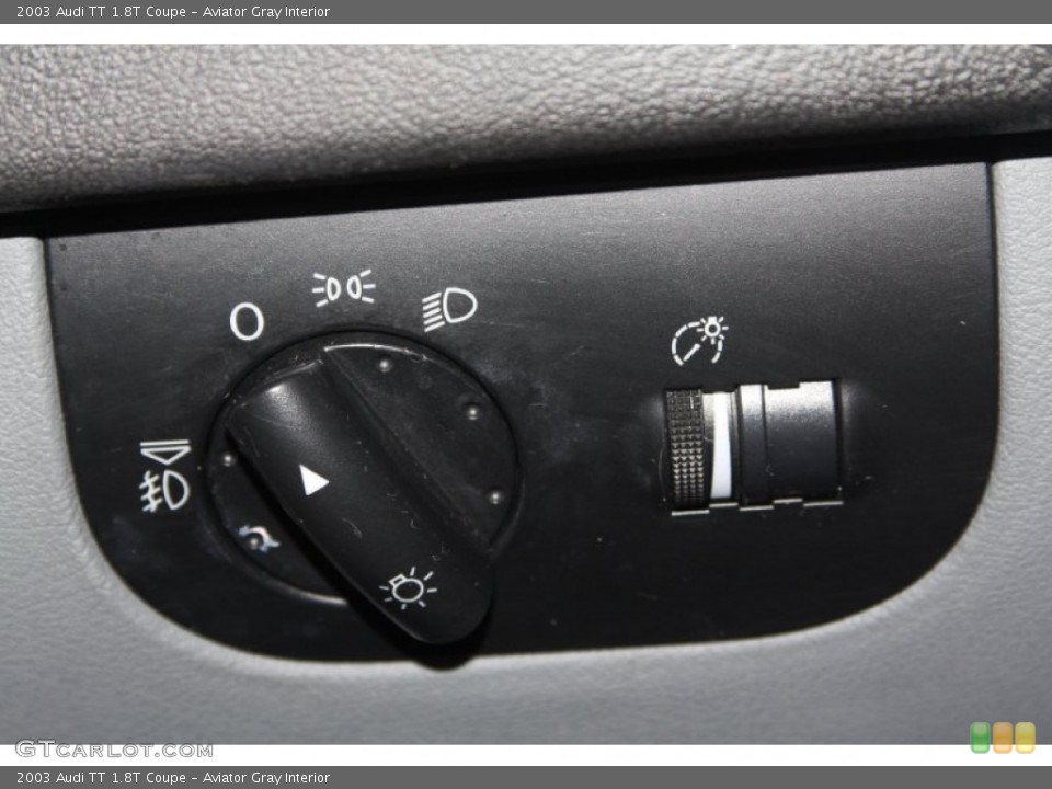 Aviator Gray Interior Controls for the 2003 Audi TT 1.8T Coupe #67085944