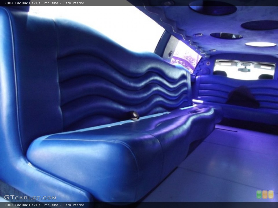Black Interior Photo for the 2004 Cadillac DeVille Limousine #67086910