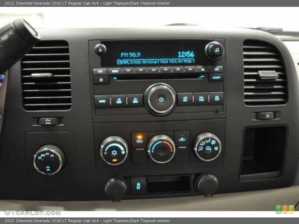 Light Titanium/Dark Titanium Interior Audio System for the 2012 Chevrolet Silverado 1500 LT Regular Cab 4x4 #67087216