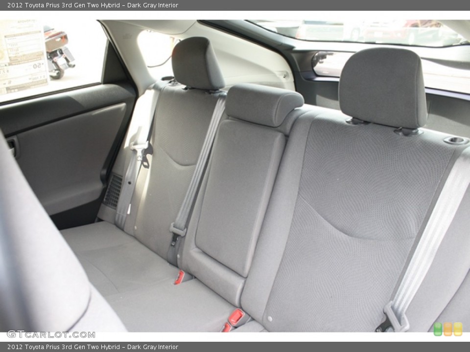 Dark Gray Interior Photo for the 2012 Toyota Prius 3rd Gen Two Hybrid #67087624