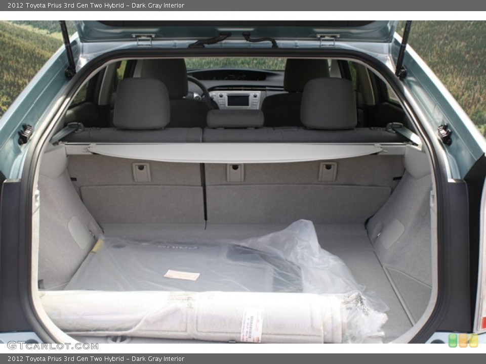 Dark Gray Interior Trunk for the 2012 Toyota Prius 3rd Gen Two Hybrid #67087636