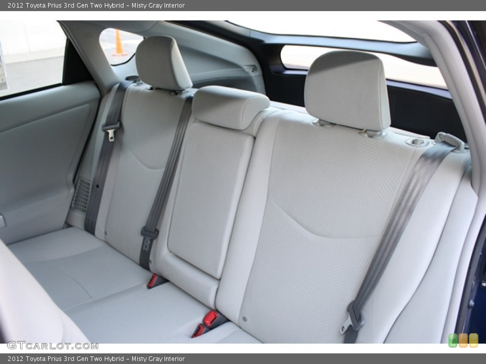 Misty Gray Interior Photo for the 2012 Toyota Prius 3rd Gen Two Hybrid #67087729