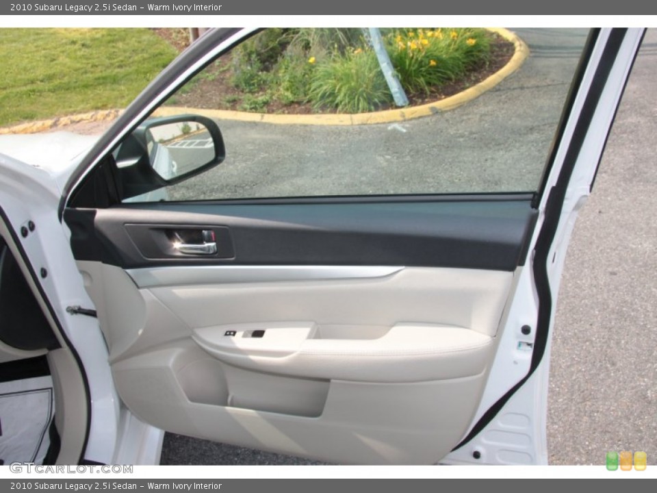 Warm Ivory Interior Door Panel for the 2010 Subaru Legacy 2.5i Sedan #67088377
