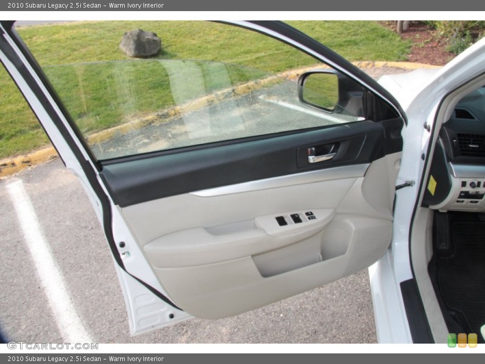 Warm Ivory Interior Door Panel for the 2010 Subaru Legacy 2.5i Sedan #67088386