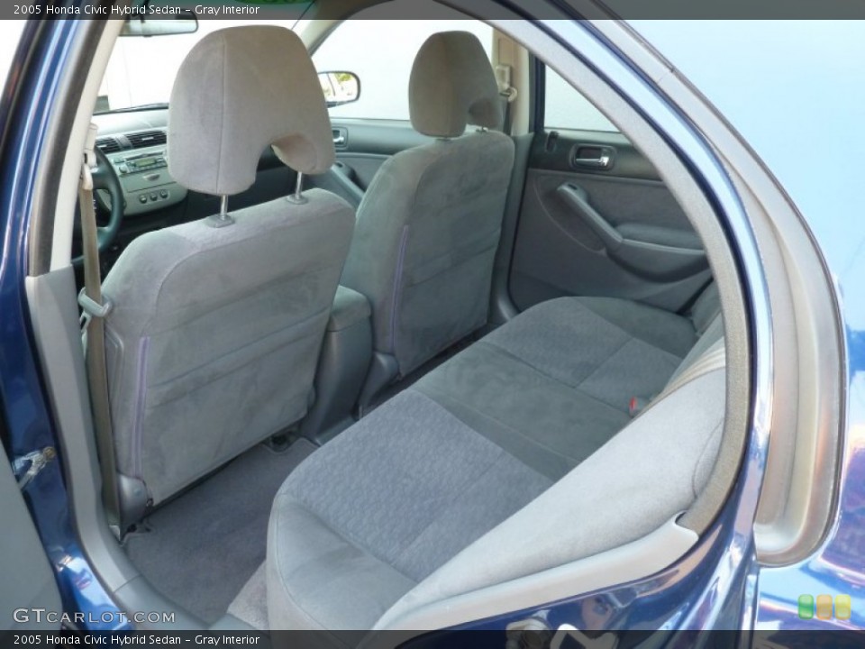 Gray Interior Photo for the 2005 Honda Civic Hybrid Sedan #67091986