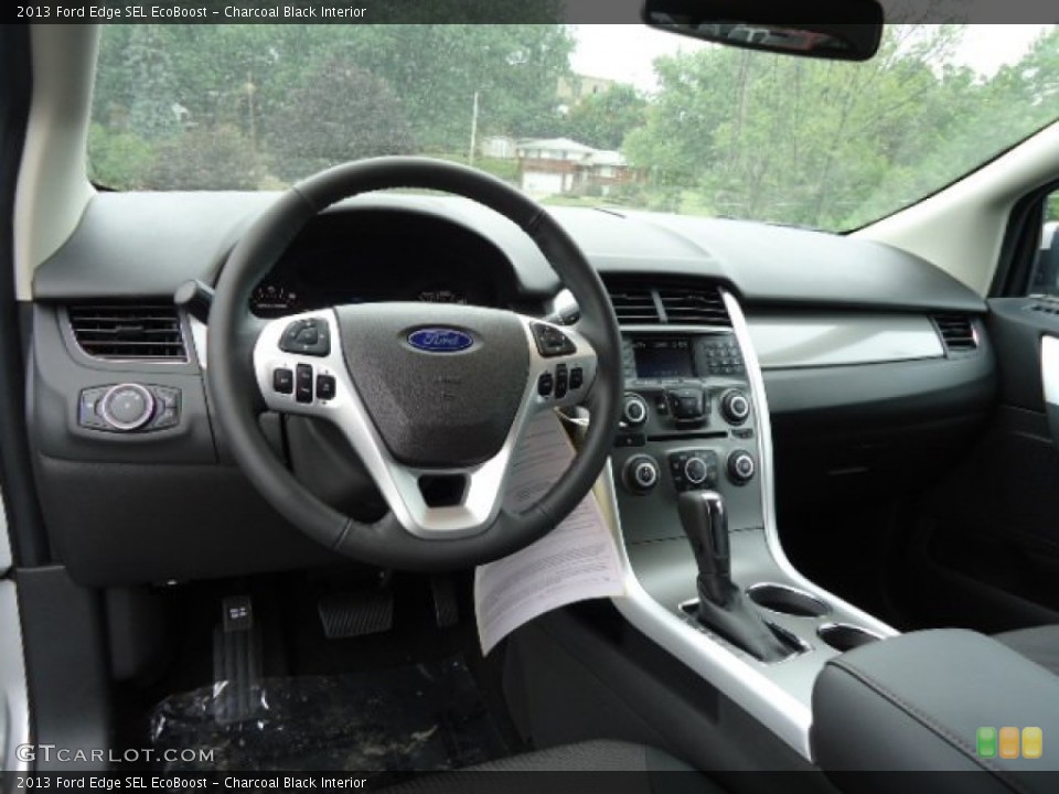 Charcoal Black Interior Dashboard for the 2013 Ford Edge SEL EcoBoost #67095334
