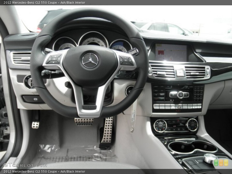 Ash/Black Interior Dashboard for the 2012 Mercedes-Benz CLS 550 Coupe #67098699