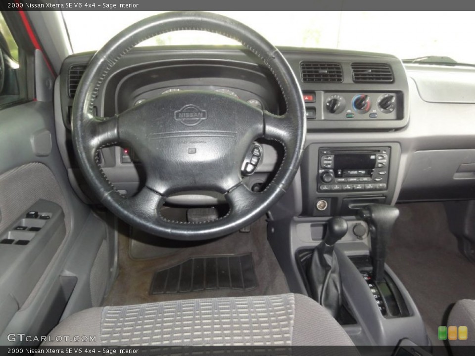 Sage Interior Dashboard for the 2000 Nissan Xterra SE V6 4x4 #67104770