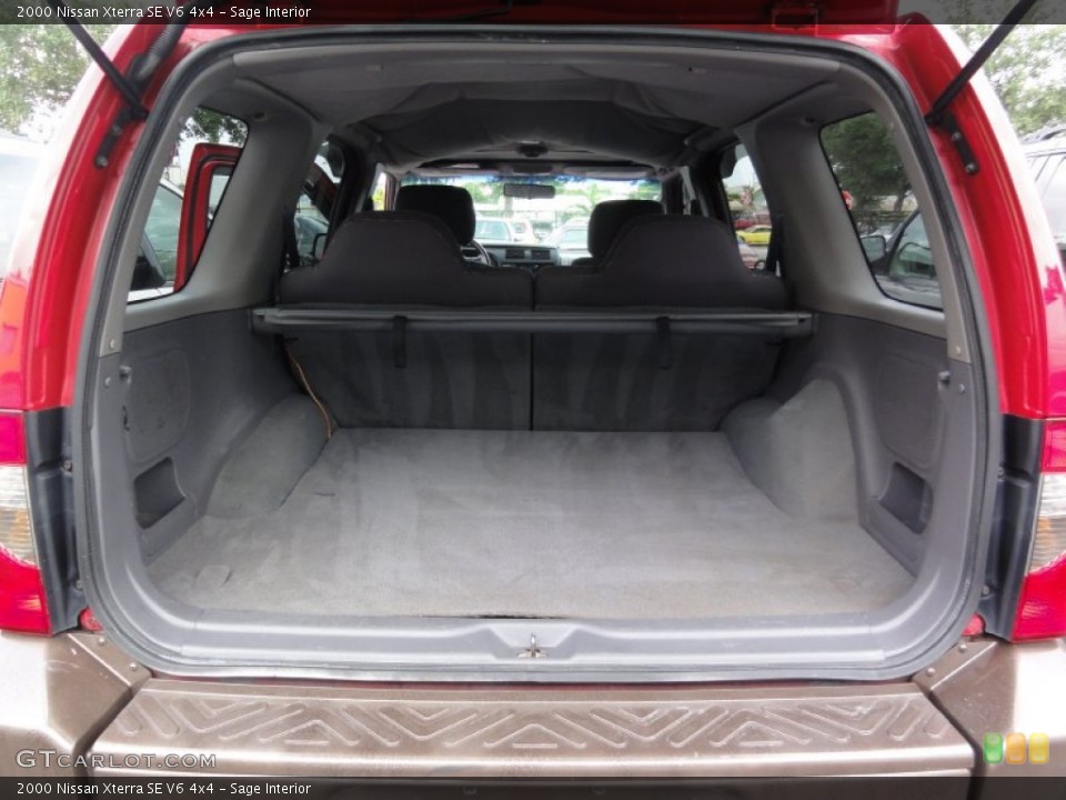 Sage Interior Trunk for the 2000 Nissan Xterra SE V6 4x4 #67104806