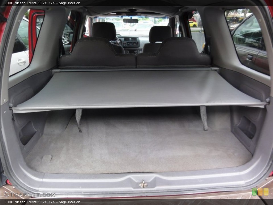 Sage Interior Trunk for the 2000 Nissan Xterra SE V6 4x4 #67104818