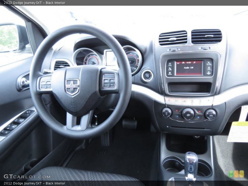 Black Interior Dashboard for the 2012 Dodge Journey SXT #67108679