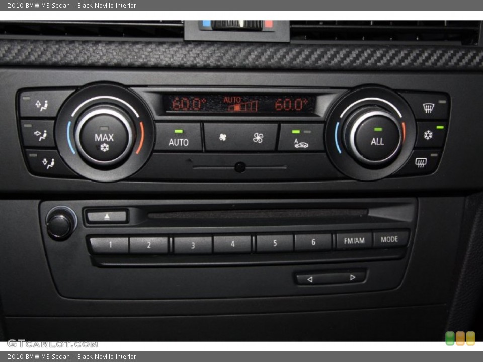 Black Novillo Interior Controls for the 2010 BMW M3 Sedan #67114247