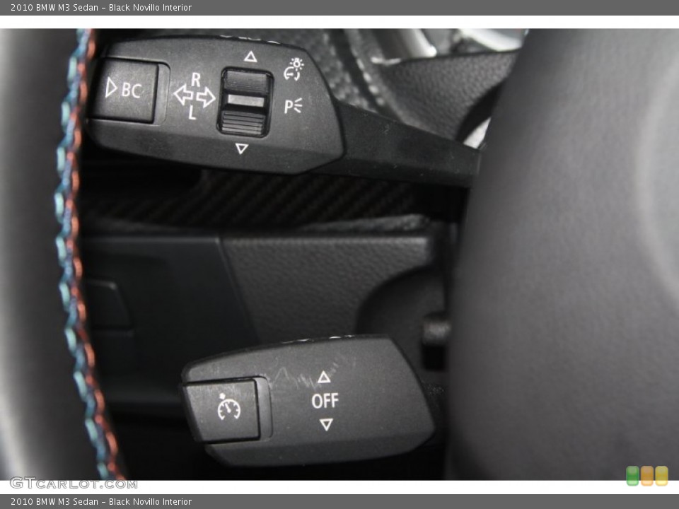 Black Novillo Interior Controls for the 2010 BMW M3 Sedan #67114349