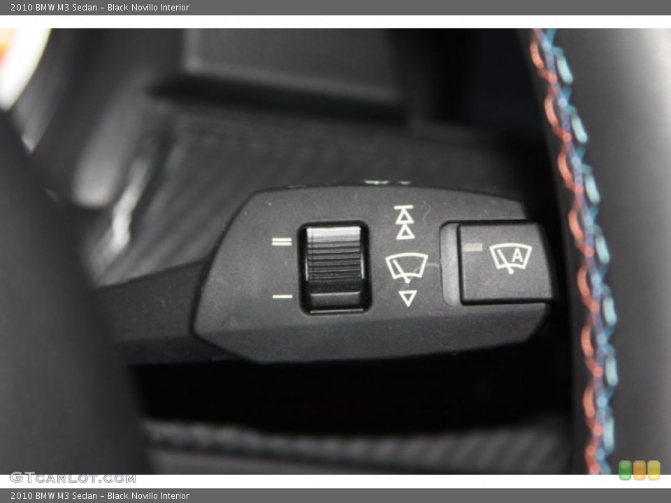 Black Novillo Interior Controls for the 2010 BMW M3 Sedan #67114358