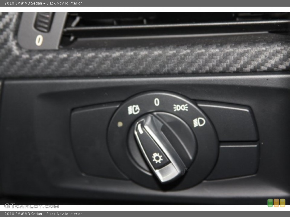 Black Novillo Interior Controls for the 2010 BMW M3 Sedan #67114388