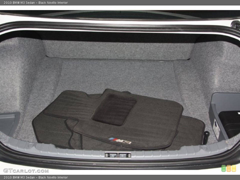Black Novillo Interior Trunk for the 2010 BMW M3 Sedan #67114451