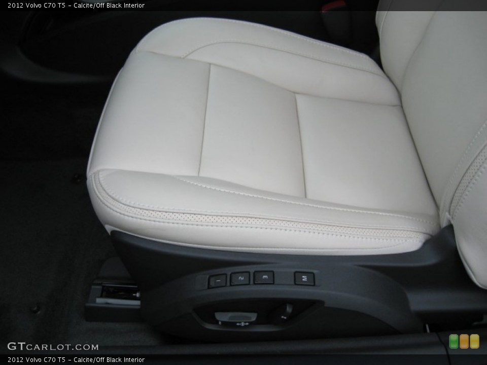 Calcite/Off Black Interior Front Seat for the 2012 Volvo C70 T5 #67116161