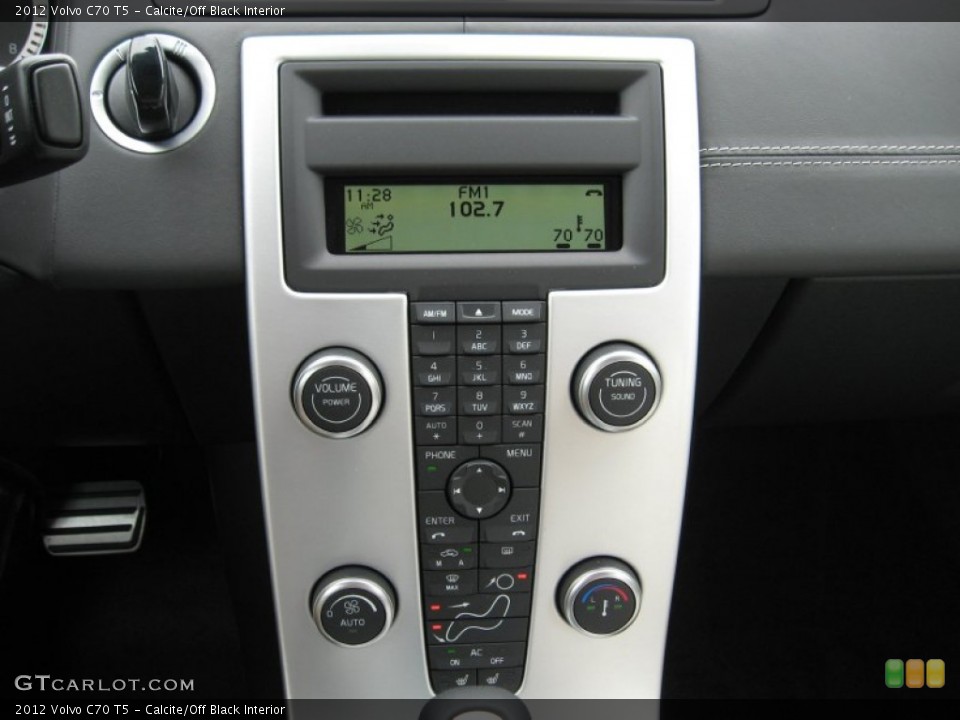 Calcite/Off Black Interior Controls for the 2012 Volvo C70 T5 #67116233