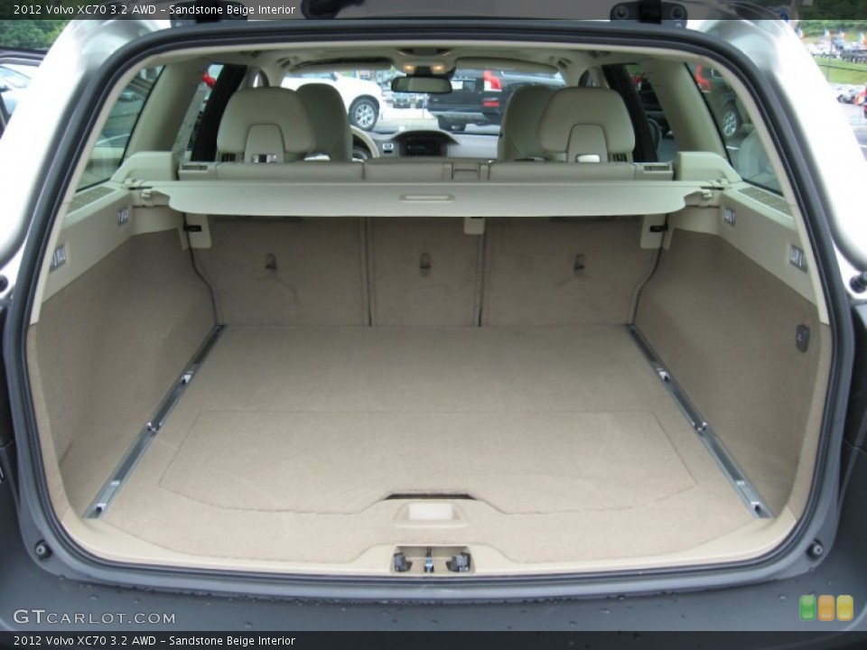 Sandstone Beige Interior Trunk for the 2012 Volvo XC70 3.2 AWD #67116620