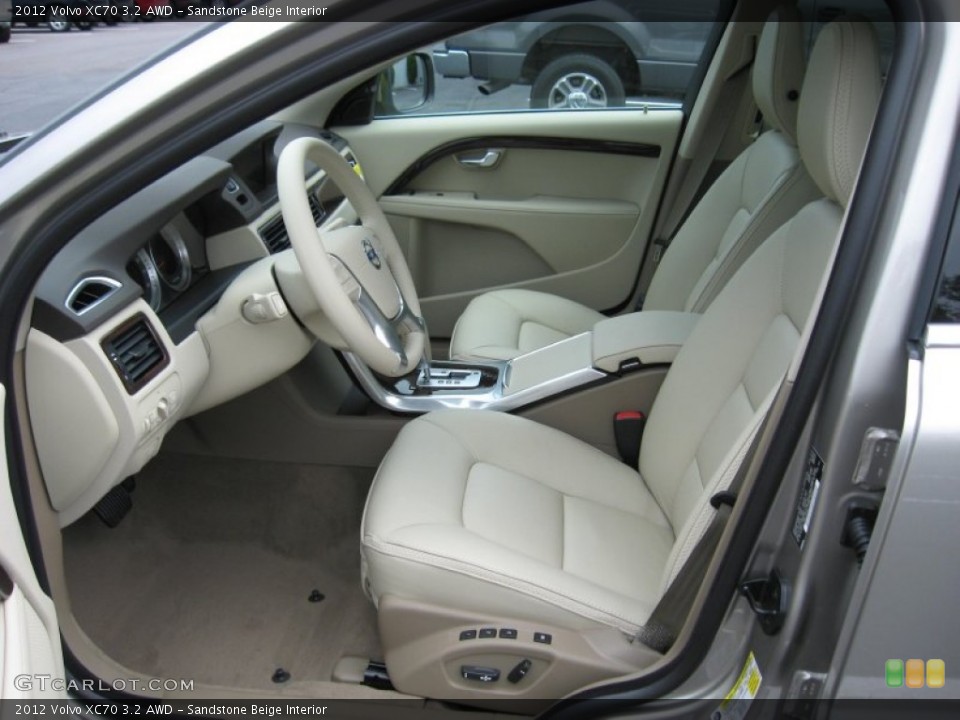 Sandstone Beige Interior Photo for the 2012 Volvo XC70 3.2 AWD #67116638